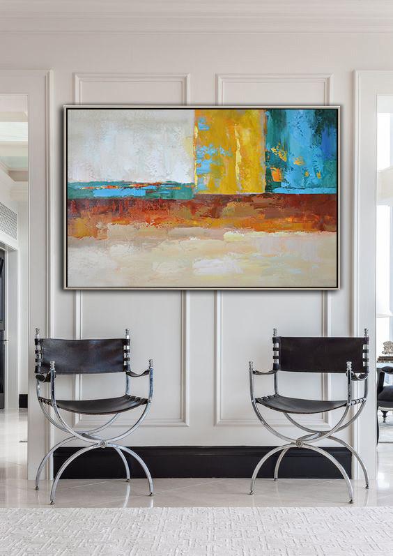 Horizontal Contemporary Art #XB33C